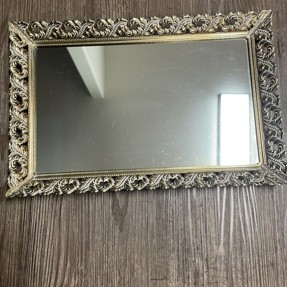 Vintage Mirrored Tray - Picture 2 of 5